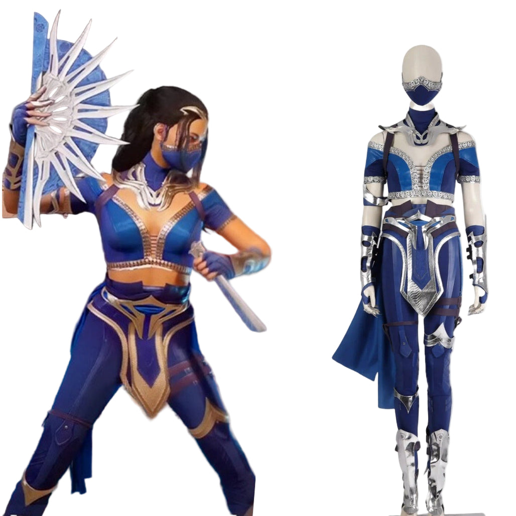 Mortal Kombat 1 Kitana Cosplay Costume - Premium Quality Game Character Outfit