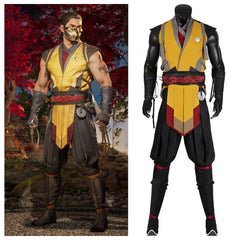 Mortal Kombat 1 Scorpion Official Inspired Game Costume and Cosplay Outfit