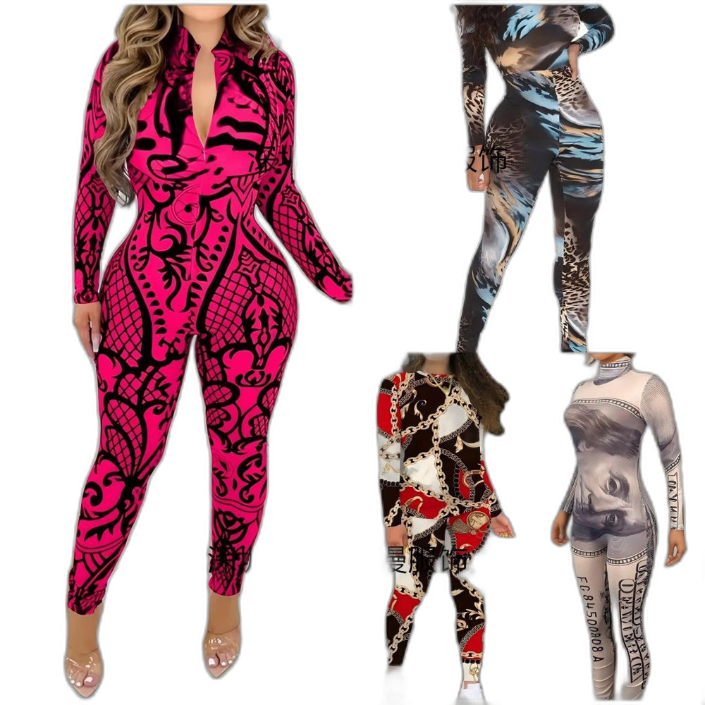 3D Digital Print Cosplay Bodysuit Halloween Costume for Adults - Character Roleplay Outfit - Halloweez