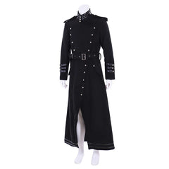 Robe de prêtre d'église médiévale authentique - Veste trench d'Halloween pour clergé et prédicateurs