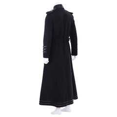 Robe de prêtre d'église médiévale authentique - Veste trench d'Halloween pour clergé et prédicateurs