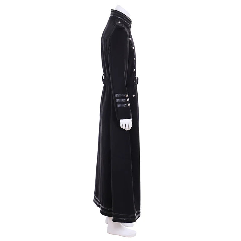 Authentic Medieval Church Priest Robe - Halloweez Trench Jacket Cassock for Clergy & Preachers