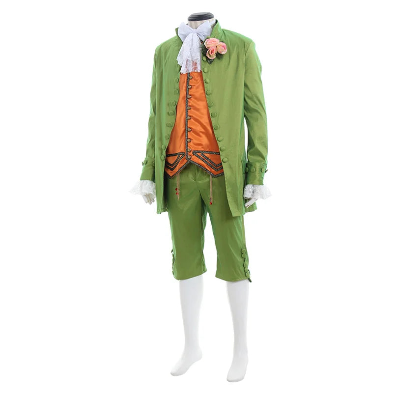 Victorian King Cosplay Costume - Deluxe Medieval Prince Suit for Masquerade | Halloweez