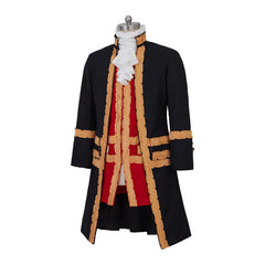 Halloweez Men's 18th Century Colonial Officer Uniform - Authentic Victorian Regency Outfit