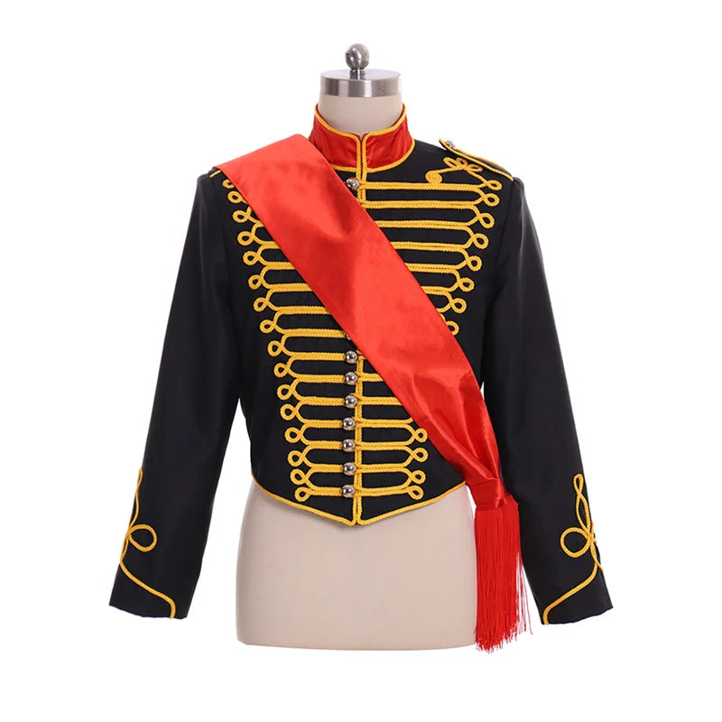 Elegant Medieval Victorian Soldier Officer Uniform Coat - Halloweez Men's Cosplay Jacket | Halloweez Men's Medieval Series