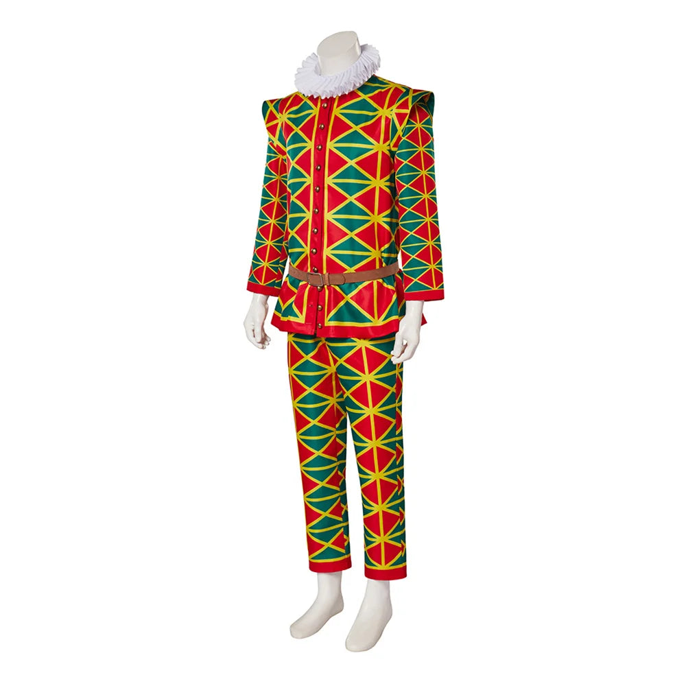 Costume de clown gothique élégant - Costume de cosplay victorien haut de gamme pour hommes pour événements à thème