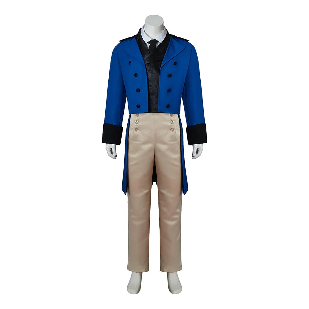 Men’s Halloweez Regency Tailcoat Costume - Classic Mr. Darcy Victorian Outfit