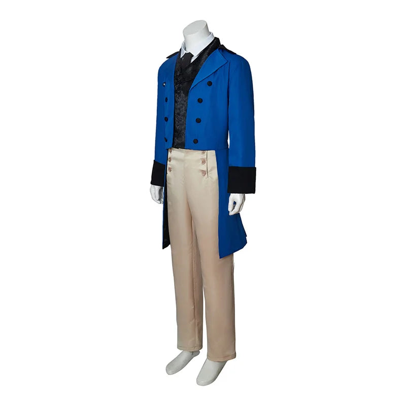 Men’s Halloweez Regency Tailcoat Costume - Classic Mr. Darcy Victorian Outfit