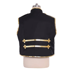 Men's Military Punk Sleeveless Vest - Drummer Parade Costume | Halloweez Cosplay Series