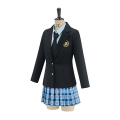 Disfraz de cosplay de Mia Thermopolis para Halloween: traje de camisa, chaqueta y falda para mujer para carnaval de Halloween