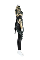 Halloweez Women's Cosplay Game Costume - Punk Retro Battle Uniform Suit for Halloween Carnival Parties