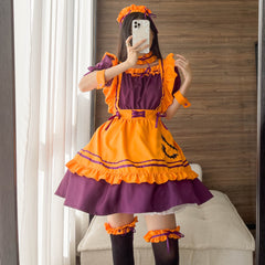 Halloween Maid Cosplay Costume, Custom Made for Party & Stage Show