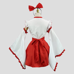 Japanese Shrine Maiden Cosplay Costume, Custom Made for Halloween & Dance Show