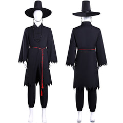 In Stock KPop Demon Hunters Saja Boys Cosplay Costume, Custom Outfit for Stage Show & Halloween