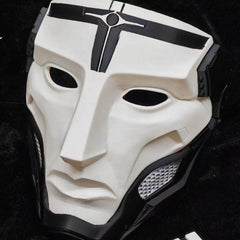 Warden Gehos Delta Cosplay Mask, Custom Prop for Comic Con & Halloween