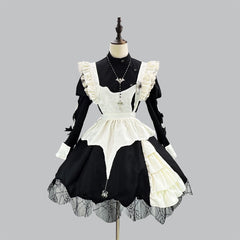 Dark Gothic Maid Cosplay Costume, Custom Made for Halloween & Conventions