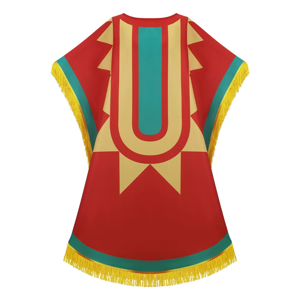 Super Mario Odyssey Tassel Cape Cosplay Costume,Custom Made,for Halloween&Comic Con