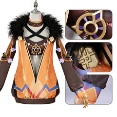 Genshin Impact Iansan Cosplay Costume Custom for Halloween Anime Convention