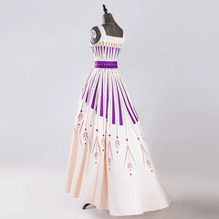 Frozen 2 Anna Cosplay Costume,Custom Dress for Halloween & Convention