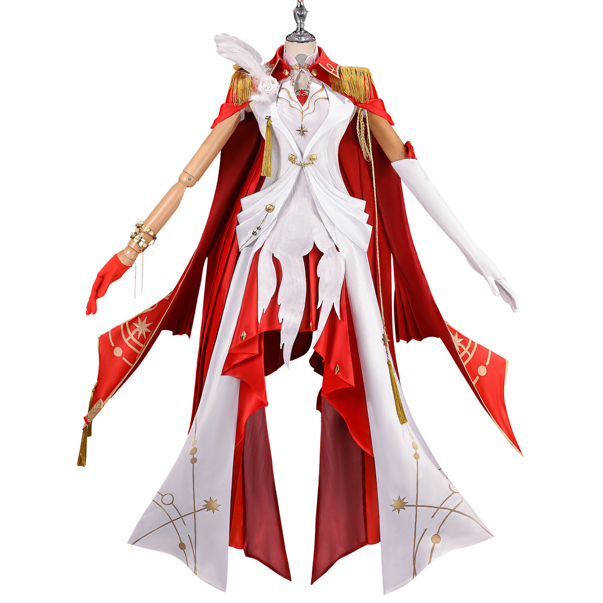Honkai Star Rail Himeko Departure Cosplay Costume Custom for Anime Expo Halloween