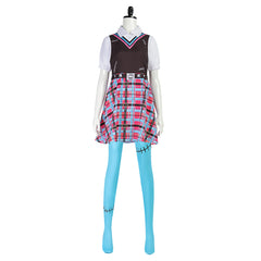 Monster High Frankie Stein Cosplay Costume Custom Outfit Halloween Comic Con