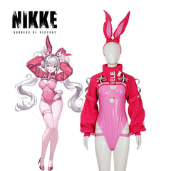 Goddess of Victory: NIKKE Alice Wonderland Bunny Tight Cosplay Costume - Halloweez