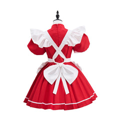Tokyo Mew Mew Mint & Lettuce Maid Cosplay Costume Custom for Halloween & Con
