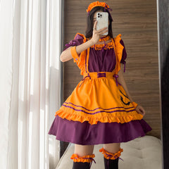 Halloween Maid Cosplay Costume, Custom Made for Party & Stage Show