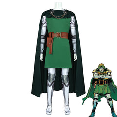 Doctor Doom Cosplay Costume Cloak Full Set For Halloween Role Play