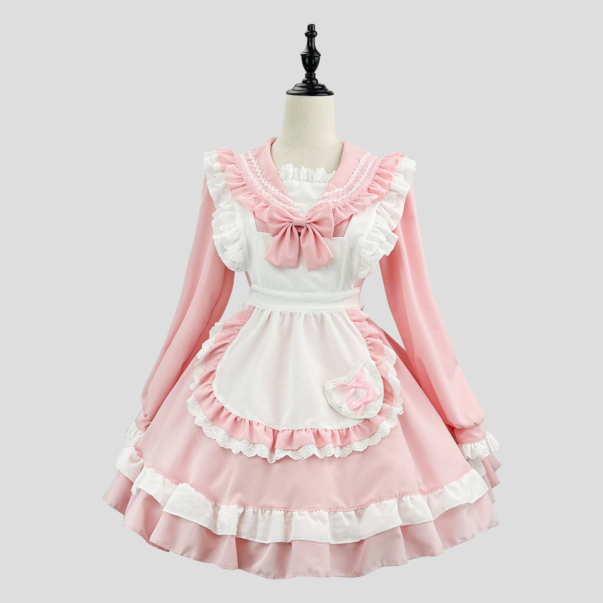 Japanese Sweet Maid Cosplay Costume, Custom Made for Daily & Halloween