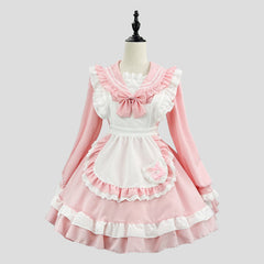 Japanese Sweet Maid Cosplay Costume, Custom Made for Daily & Halloween