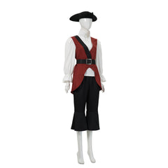 Pirates of the Caribbean Elizabeth Pirate Cosplay Costume Custom For Halloween