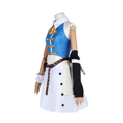 Fairy Tail Lucy Cosplay Costume Custom, Halloween Roleplay Outfit