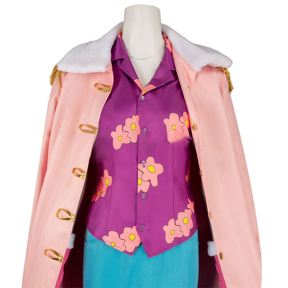 One Piece Tashigi Cosplay Costume Inspired by Zoro & Luffy Anime Style - Halloweez