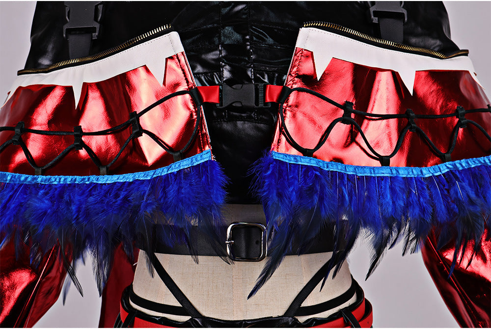 Delta Action Mai Xiaowen Red Skin x Vyshyvanka Collaborative Cosplay Costume - Halloweez