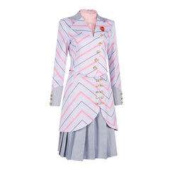 Wicked Glinda the Good Witch Cosplay Costume – Wicked Musical Halloween Outfit - Halloweez
