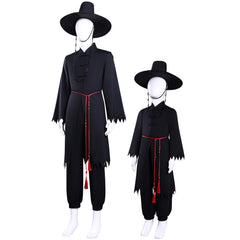 In Stock KPop Demon Hunters Saja Boys Cosplay Costume, Custom Outfit for Stage Show & Halloween