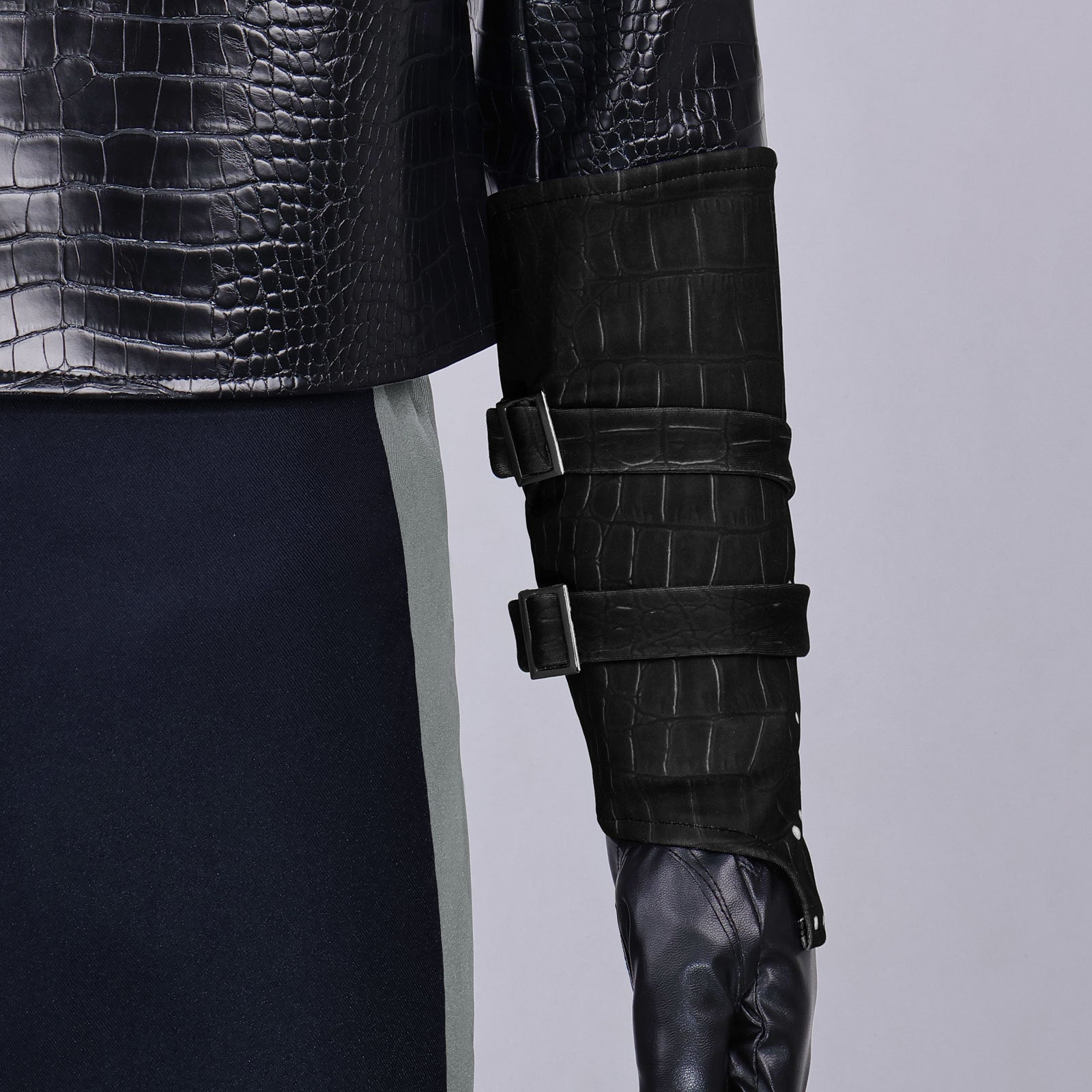 The Witcher 4 Geralt of Rivia Cosplay Outfit White Wolf Medieval Leather Full Suit Halloween - Halloweez