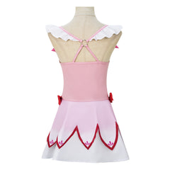 Puella Magi Madoka Magica Kaname Madoka Cosplay Swimsuit Custom‑Made for Halloween Comic‑Con