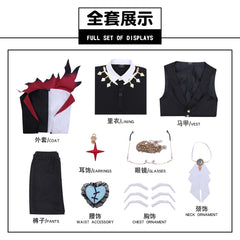 Eggy Party Bloodstained Teacher Liwen Escape Horror Night Cosplay Costume