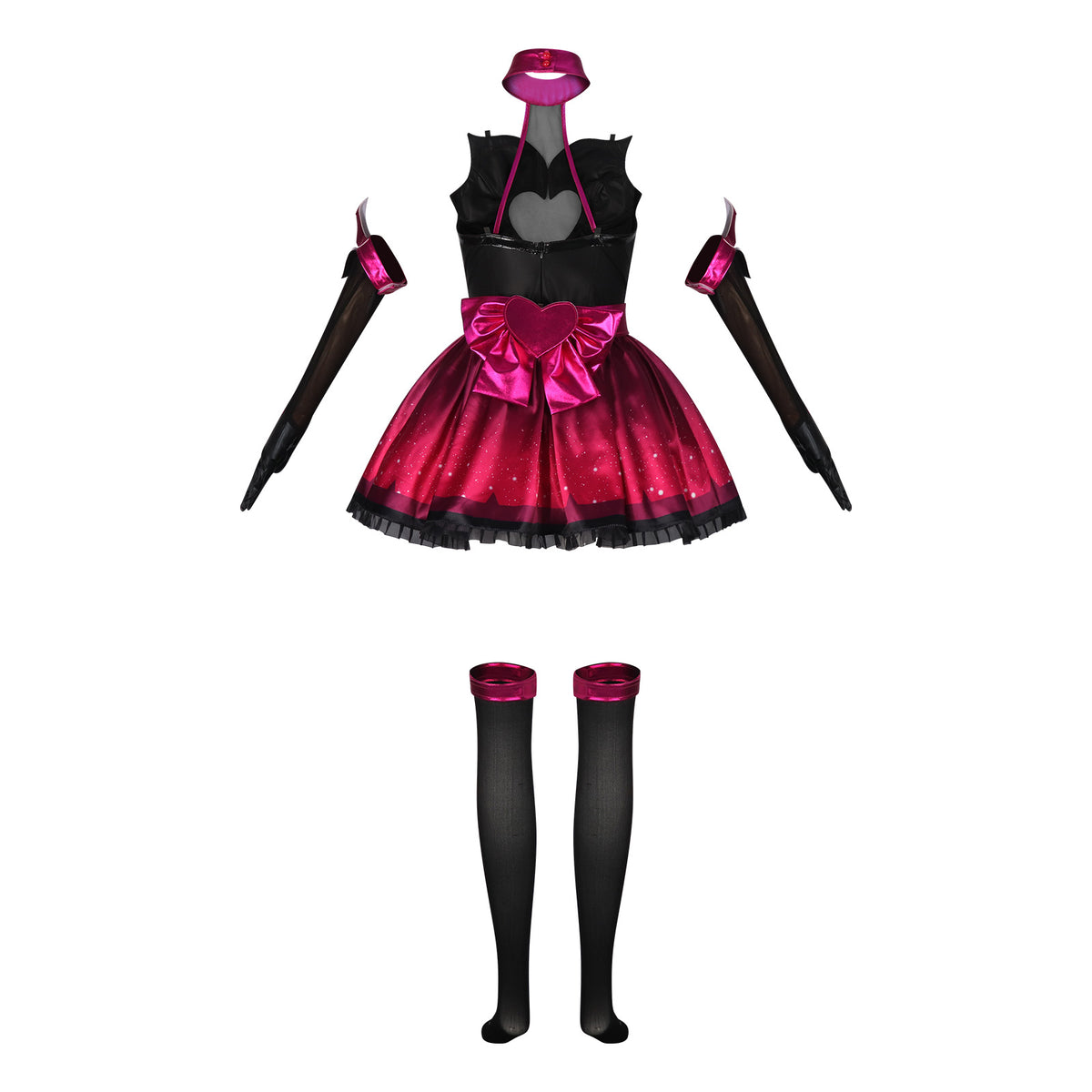 Overwatch D.Va Midnight Phantom Cosplay Costume, Custom Outfit for Halloween & Comic Con