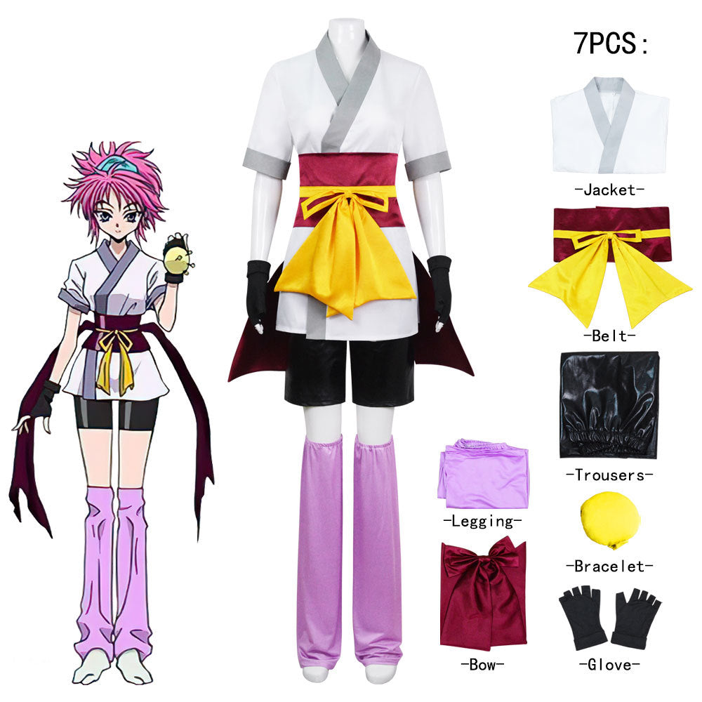 Hunter x Hunter Machi Phantom Troupe Anime Cosplay Costume for Halloween and Comic Con - Halloweez