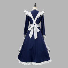Anime Long Maid Cosplay Costume, Custom Made for Halloween & Convention