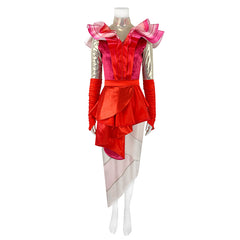 Descendants 5 Dark Wonderland Red Princess Dress Cosplay,Custom‑Made,Halloween