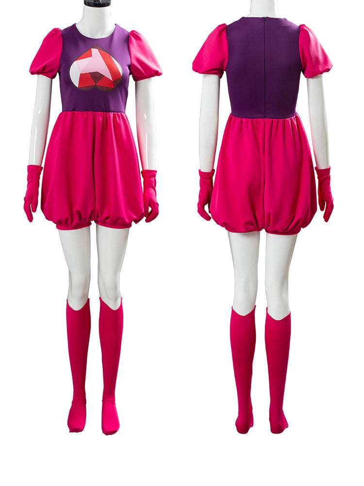 Steven Universe Spinel Gem Cosplay Costume Full Set Halloween Outfit - Halloweez