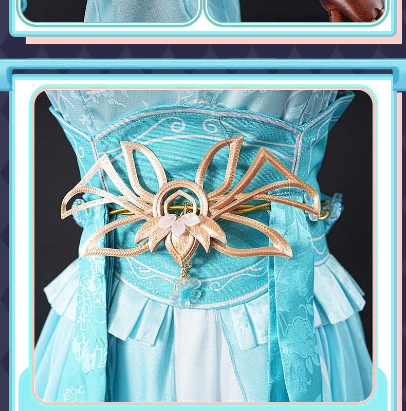 Battle Through The Heavens Xiao Yan Xiao Xun'er Cosplay Ancient Long Costume - Halloweez
