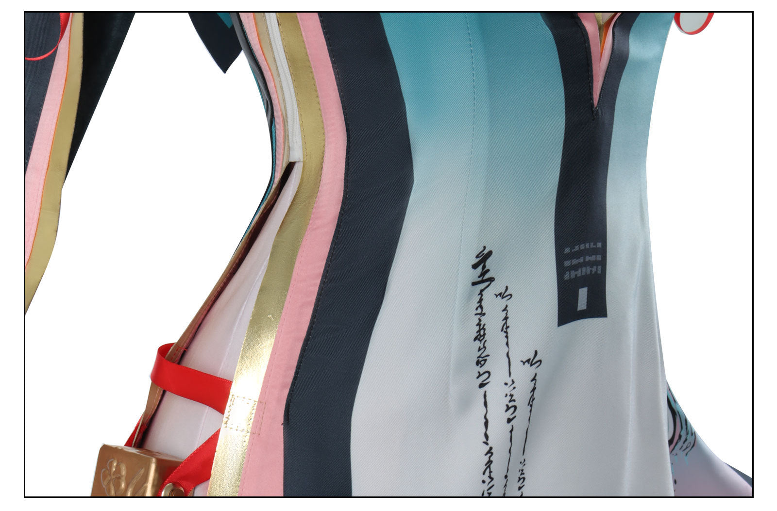 Wuthering Waves Peach Spring Female Cosplay Costume Brush Ink Slant Branch Outfit - Halloweez