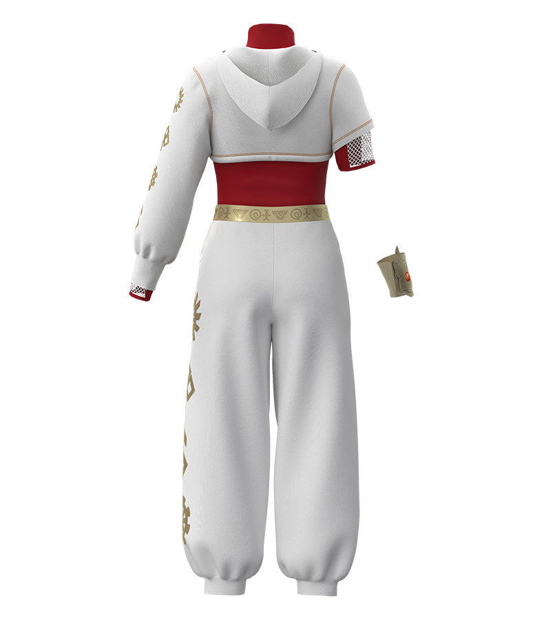 ZOMBIES High School Eddie Cosplay Costume Halloween Retro Stage Performance Outfitlay服装 - Halloweez