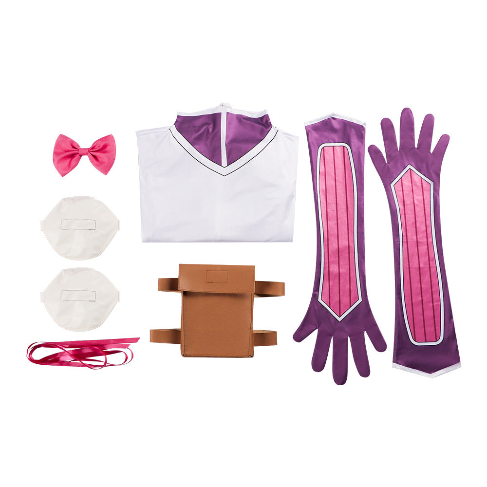Ayame Momochi Cosplay Jumpsuit | I'm Living with an Otaku NEET Kunoichi Tight Bodysuit - Halloweez
