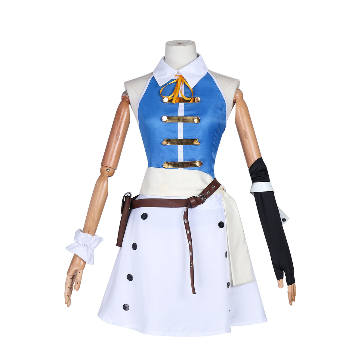 Fairy Tail Lucy Cosplay Costume Custom, Halloween Roleplay Outfit